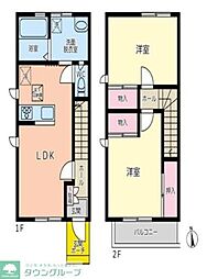グランディール中川 B