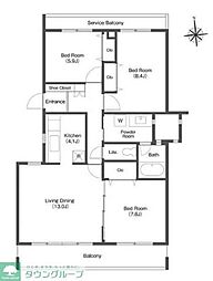 コンフォリア鷺沼三丁目 102