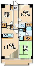 クリフサイド中川 202
