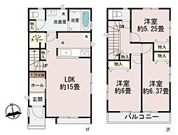 神戸市須磨区北落合6丁目　新築2区画　1号棟