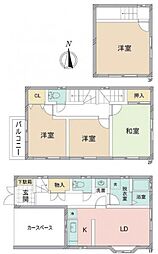 江東区北砂7丁目　戸建　4LDK　3階建て