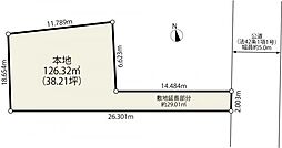 建築条件なし売地　松島一丁目