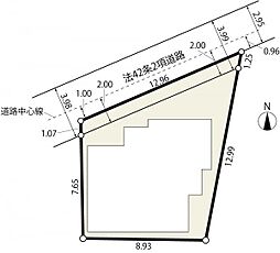 豊島区目白四丁目　建築条件なし　売地