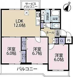 西八王子パークハイツ　2号棟