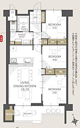 京王北野マンション　C号棟