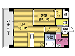 ルネスＧ　新賀来西 401