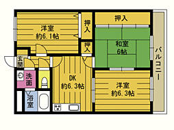 エスティアム田園Ｂ 203