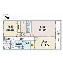 コーポハルラサン　南棟