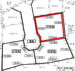 大和郡山市西田中町　A号地