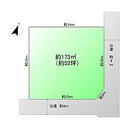 売地　春日部市道順川戸