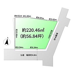 売地　川口市東内野