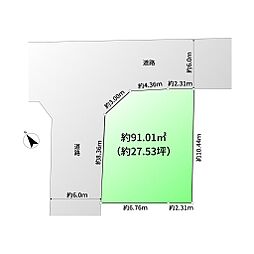 売地　川口市前川