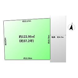 売地　草加市谷塚上町