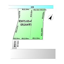 売地　吉川市中島