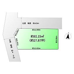 売地　川口市前川