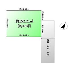 売地　川口市赤井