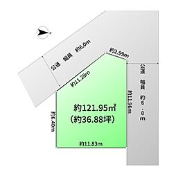 売地　春日部市豊野町