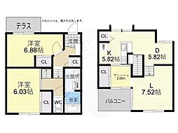 名古屋市緑区兵庫1丁目の一戸建て