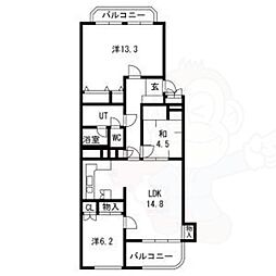 シャンボール山手D棟