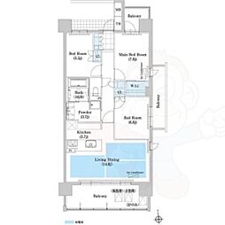 エスティメゾン萱場(旧グランマスト萱場)
