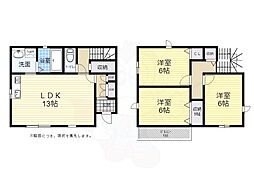 名古屋市天白区元八事2丁目の一戸建て