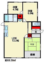 篠崎2丁目・貸一軒家 1