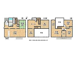 木津川市木津川台5丁目　中古一戸建て