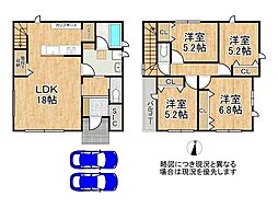 桜井市大字西之宮　新築一戸建て　6 号棟
