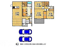 葛城市笛堂　新築一戸建て　4号地