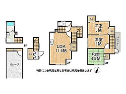 奈良市法蓮町　中古一戸建て