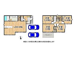 奈良市西ノ京町　新築一戸建て　第1　2号棟