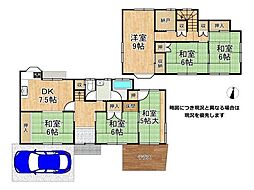 奈良市西大寺宝ヶ丘　中古一戸建て