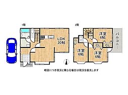 京田辺市薪西山　中古一戸建て