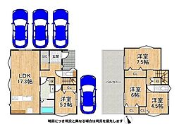 奈良市敷島町2丁目　建築条件付き土地　1号地