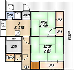 大冠町1丁目貸家