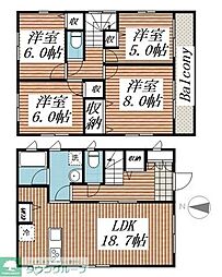 クレイドルガーデン坂戸市緑町第1　1号棟