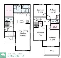 所沢市下安松戸建 1