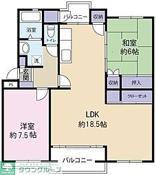 西武狭山グリーンヒル5号棟 401