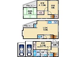 正雀3丁目貸家