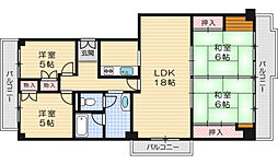 南茨木駅前ハイタウンＦ棟 1001