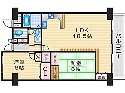 南茨木駅前ハイタウンＣ棟 1102