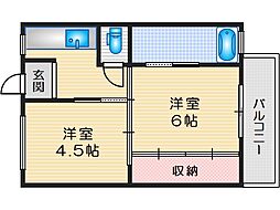 ビレッジハウス高田1号棟 408