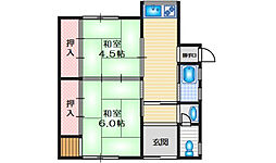 大冠町1丁目貸家