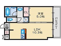 山崎マンション16高槻芥川 303