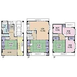 高槻市淀の原貸家