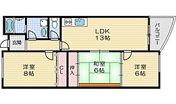 ウイングビュー鮎川 302