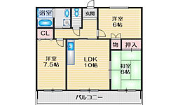 グランデ生野 203