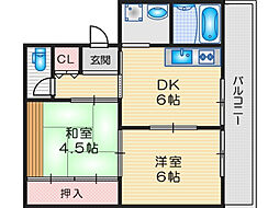 メゾン東茨木 405