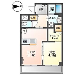 ブランキューブ南摂津 301