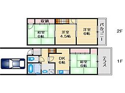 柱本6丁目テラスハウス 1